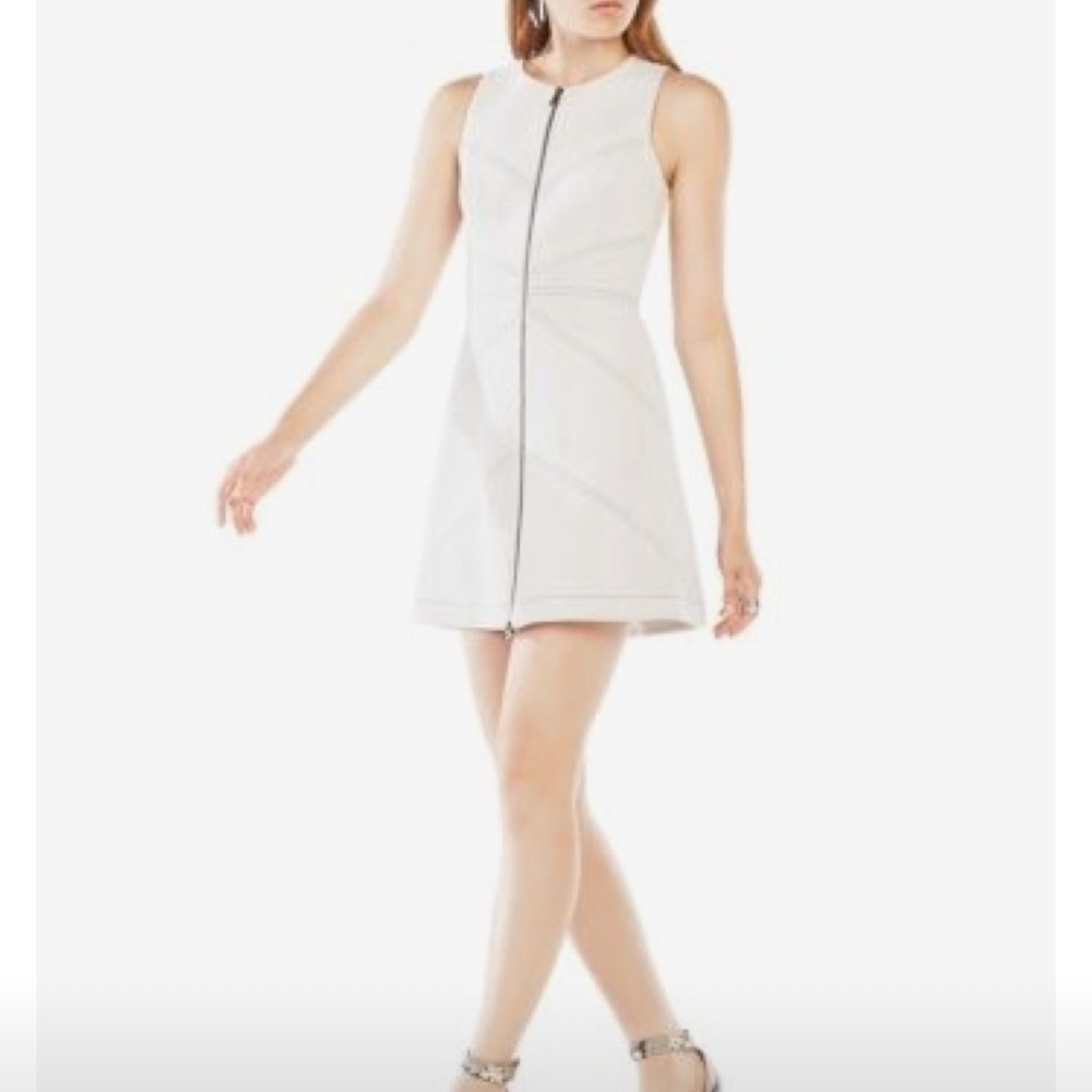 NWT BCBG Alaina suede dress